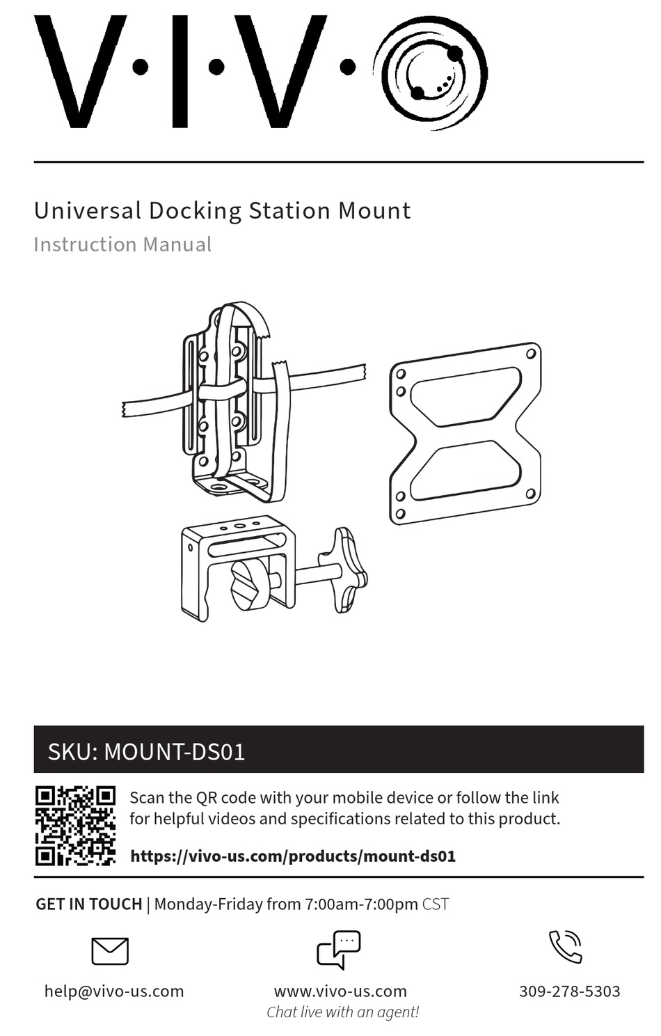 VIVO MOUNTDS01 INSTRUCTION MANUAL Pdf Download ManualsLib