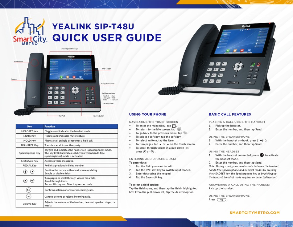 YEALINK SIP T48U QUICK USER MANUAL Pdf Download ManualsLib yealink-sip-t48u-quick-user-manual-pdf-download-manualslib