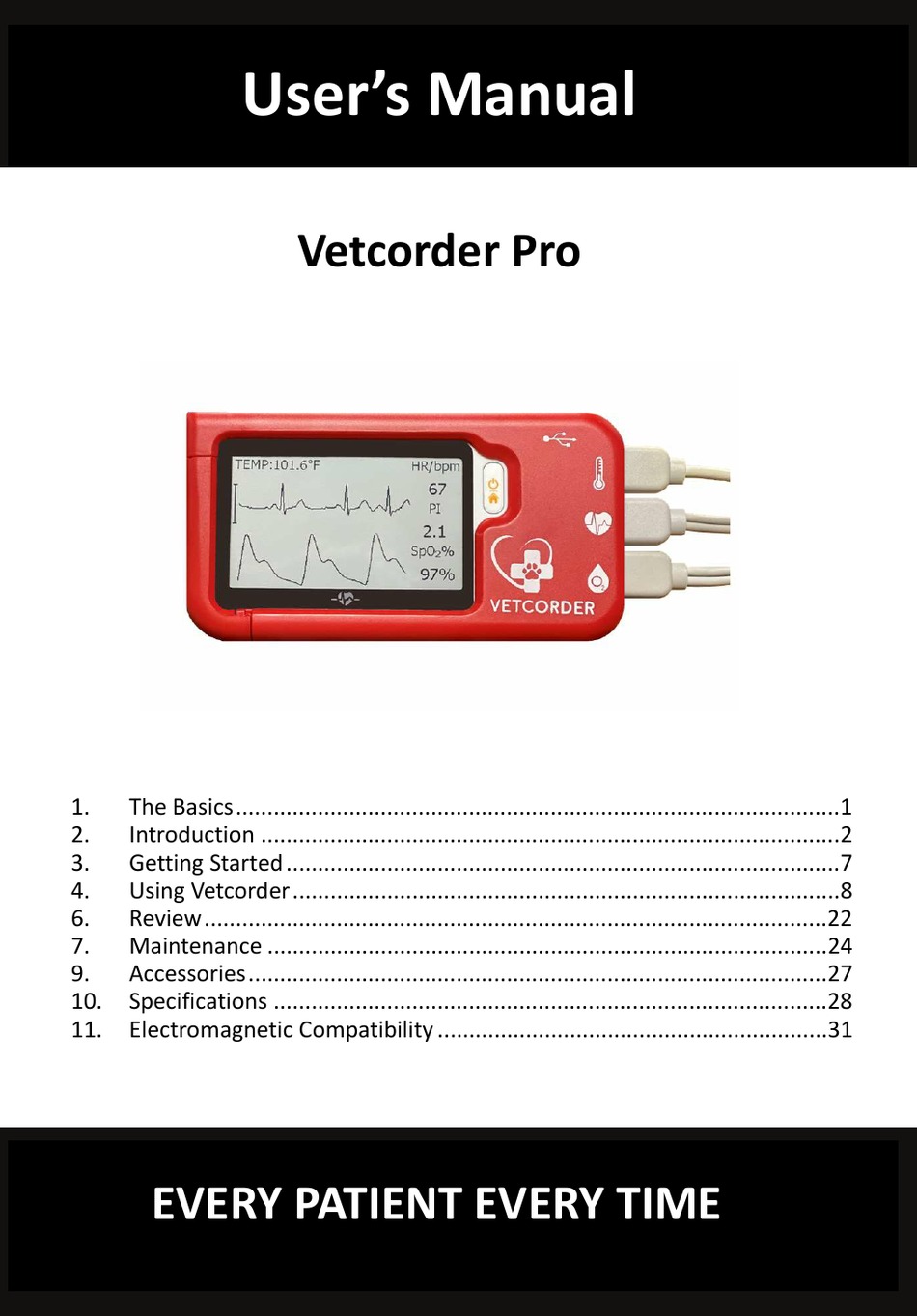 SENTIER VETCORDER PRO USER MANUAL Pdf Download ManualsLib