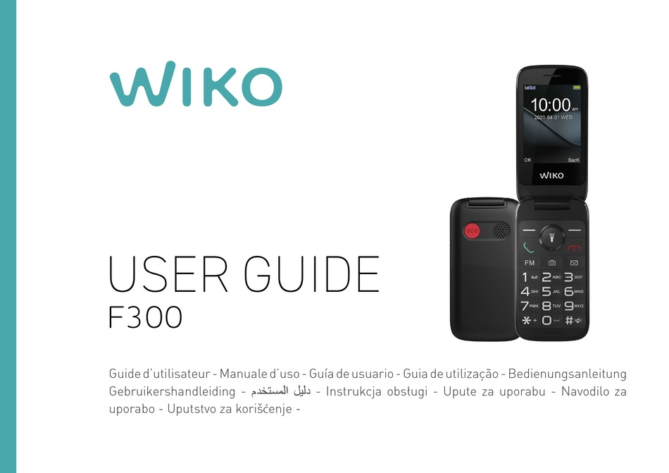 WIKO F300 USER MANUAL Pdf Download ManualsLib