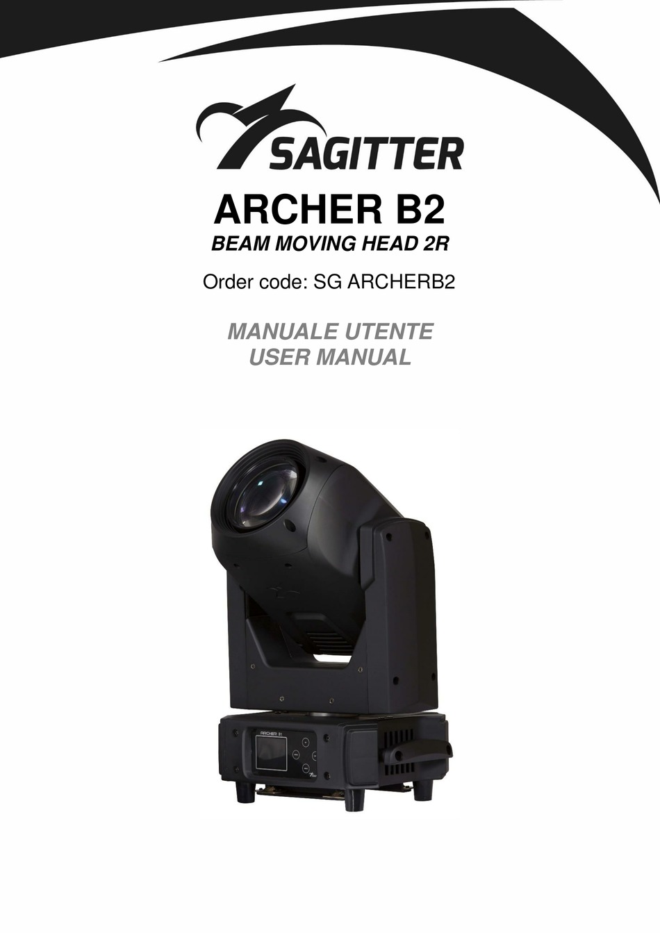 SAGITTER ARCHER B2 USER MANUAL Pdf Download ManualsLib