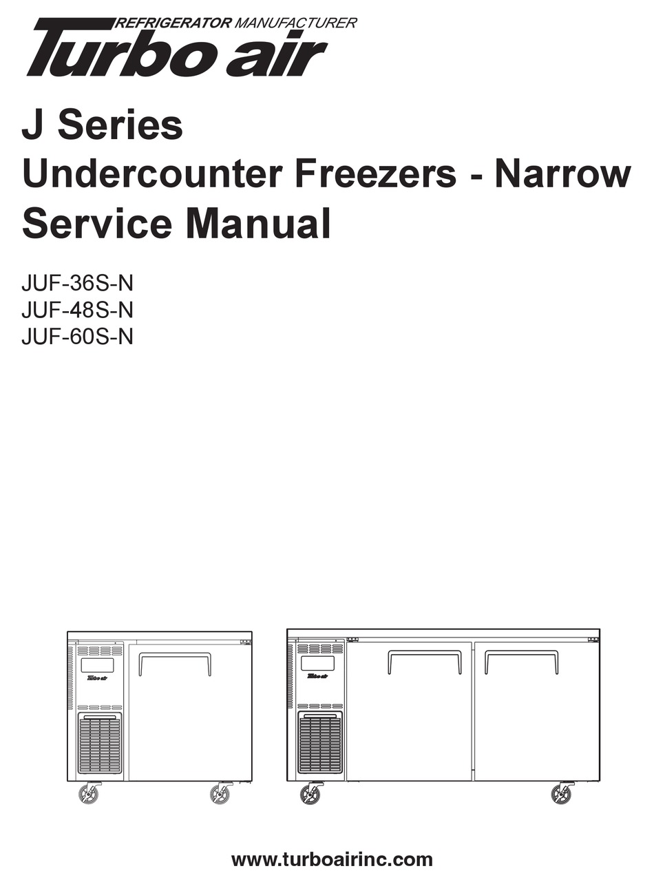 TURBO AIR J SERIES SERVICE MANUAL Pdf Download ManualsLib