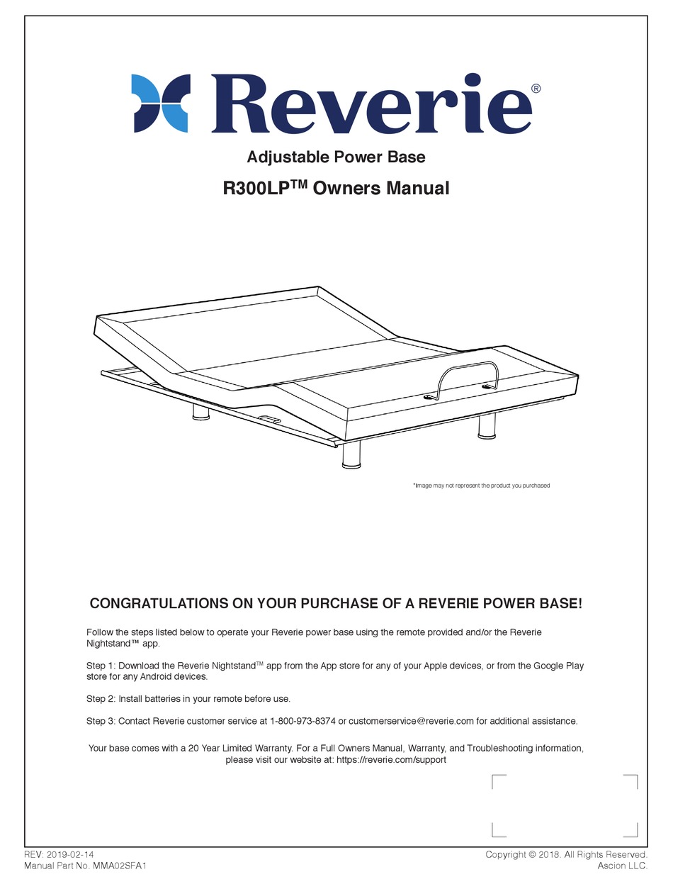 REVERIE R300LP OWNER'S MANUAL Pdf Download ManualsLib