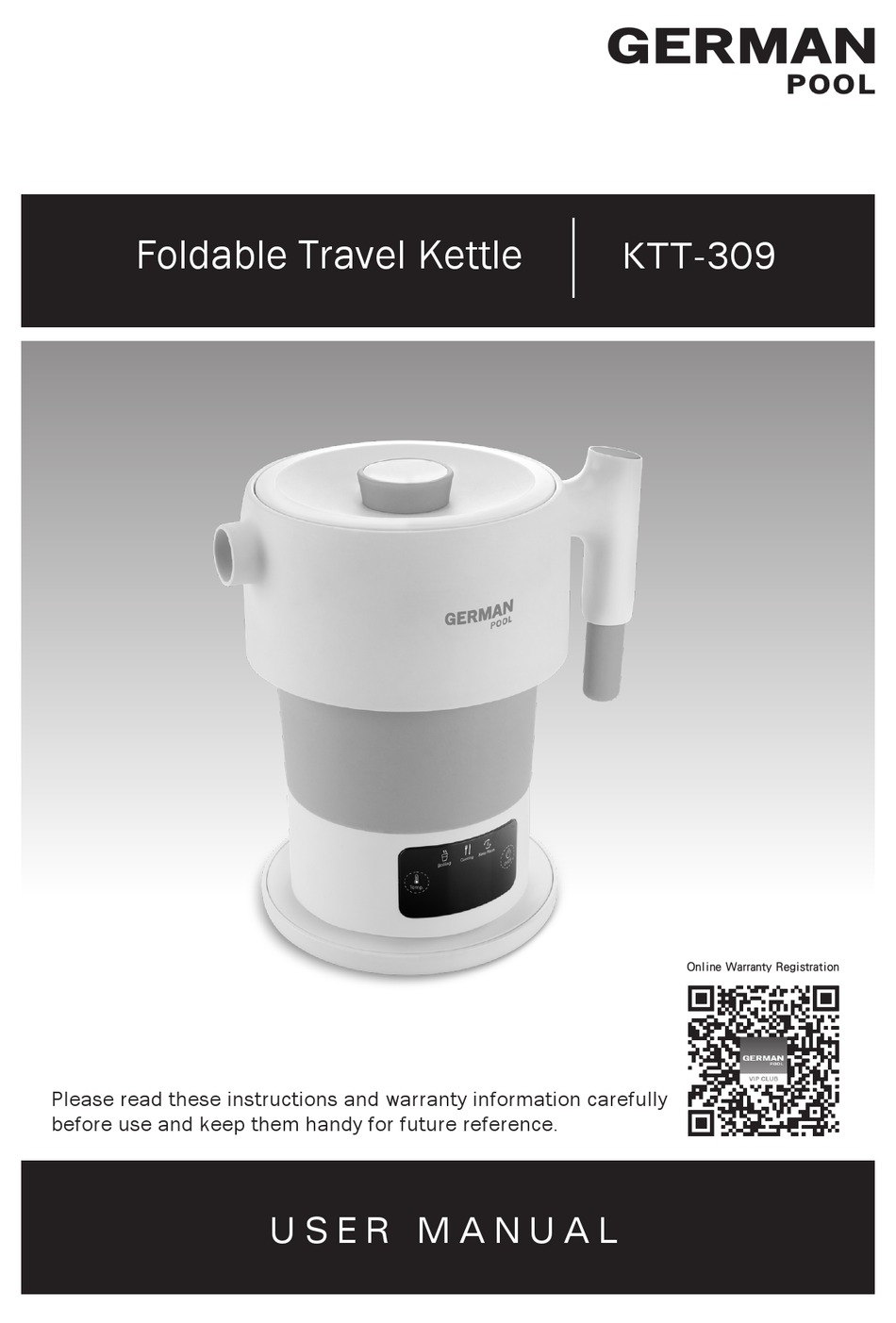 GERMAN POOL KTT309 USER MANUAL Pdf Download ManualsLib