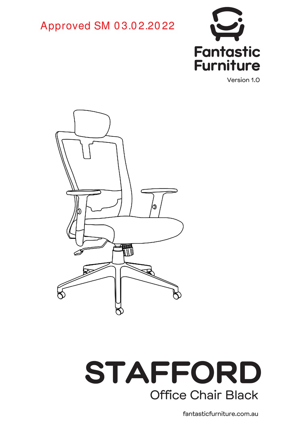 FANTASTIC FURNITURE STAFFORD ASSEMBLY INSTRUCTIONS MANUAL Pdf Download