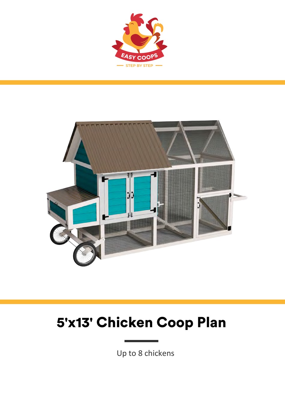 EASY COOPS 5X13 CHICKEN COOP PLAN MANUAL Pdf Download ManualsLib