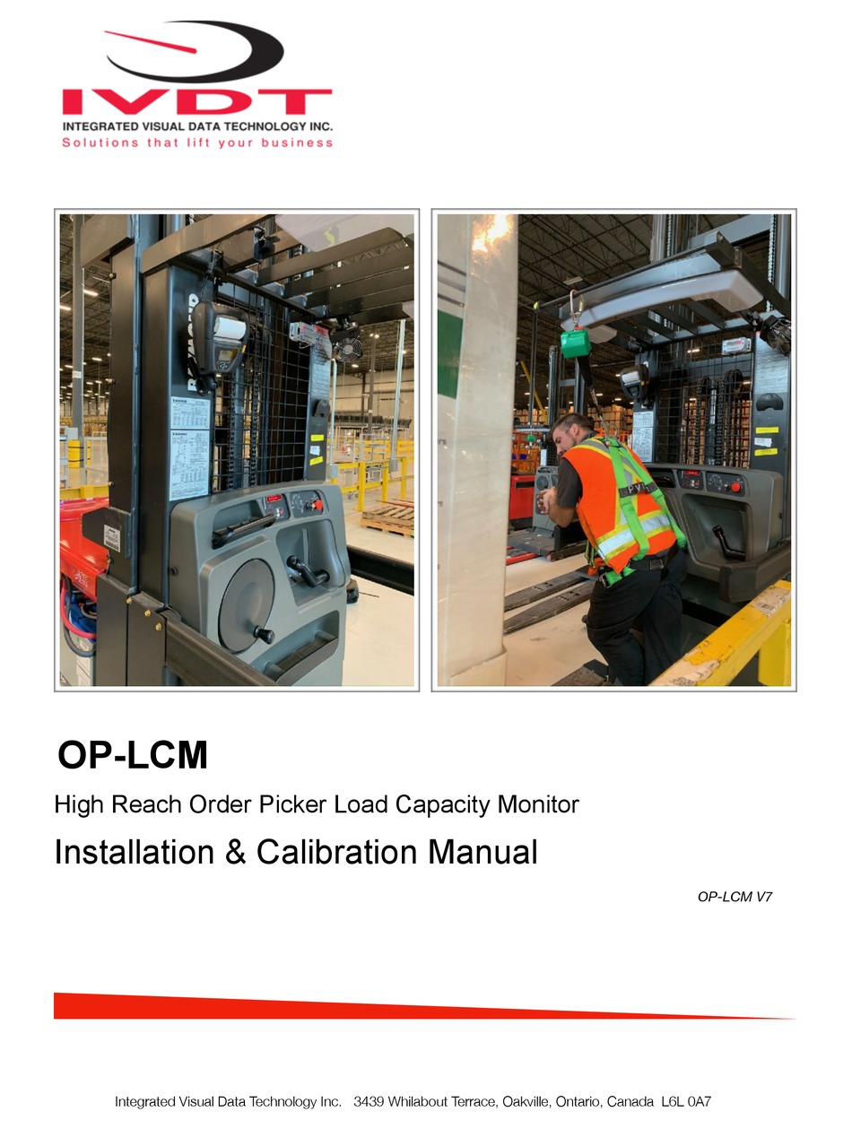 IVDT OPLCM INSTALLATION & CALIBRATION MANUAL Pdf Download ManualsLib