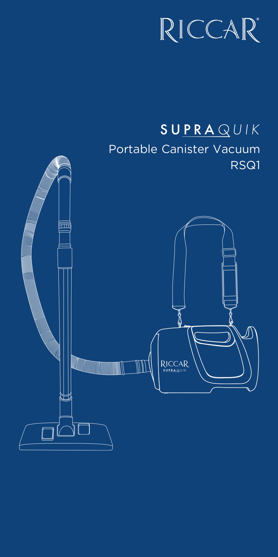 RICCAR SUPRAQUIK RSQ1 MANUAL Pdf Download ManualsLib