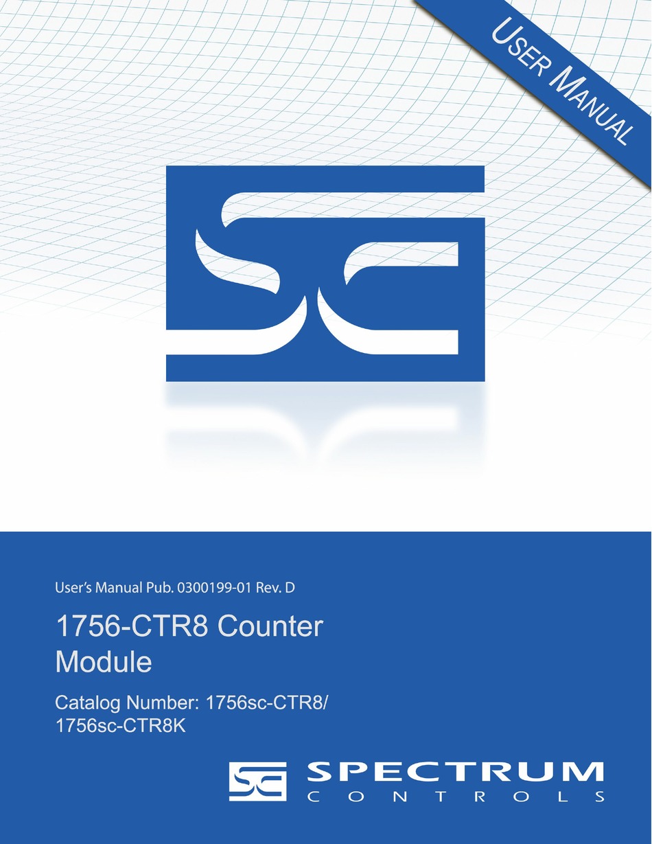 SPECTRUM CONTROLS 1756CTR8 USER MANUAL Pdf Download ManualsLib
