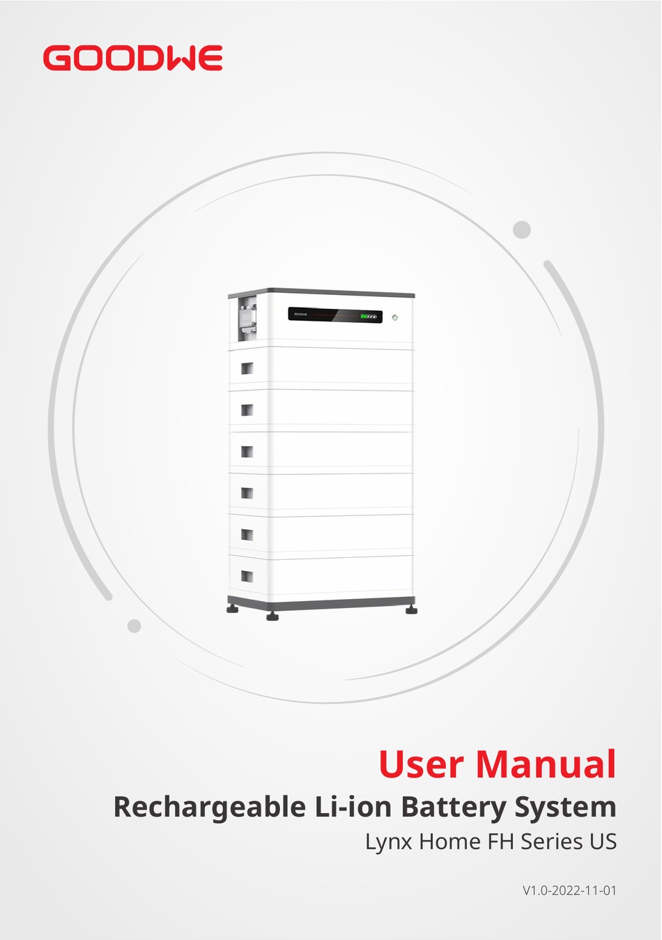 Goodwe Lynx Home Fh Us Series User Manual Pdf Download Manualslib