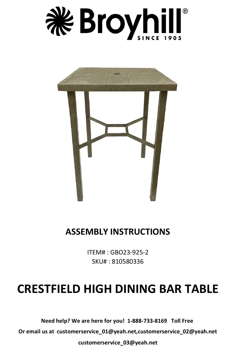 BROYHILL GBO239252 ASSEMBLY INSTRUCTIONS Pdf Download ManualsLib