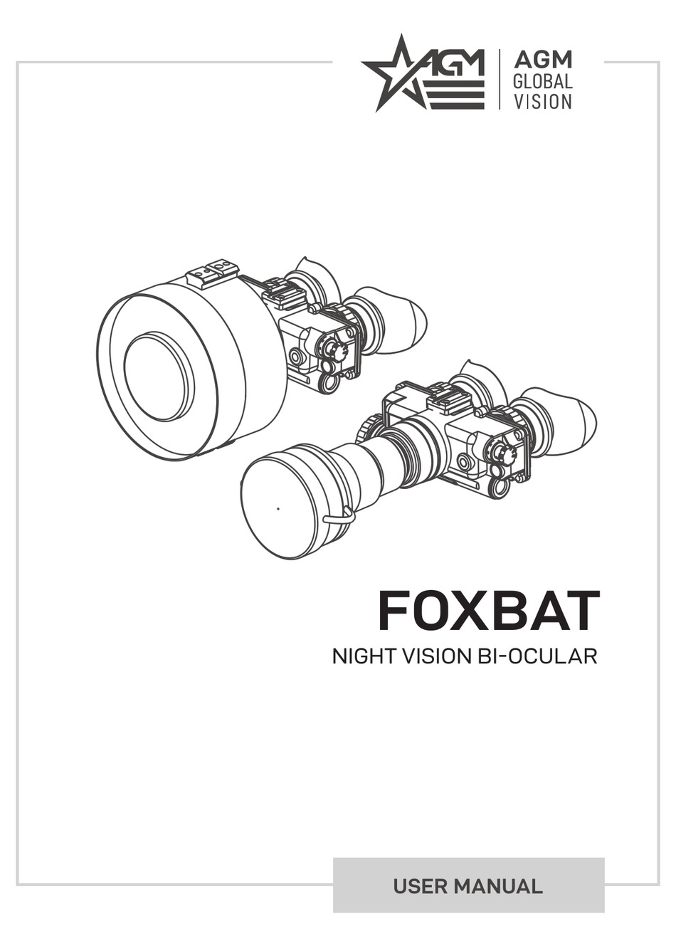 AGM GLOBAL VISION FOXBAT USER MANUAL Pdf Download ManualsLib