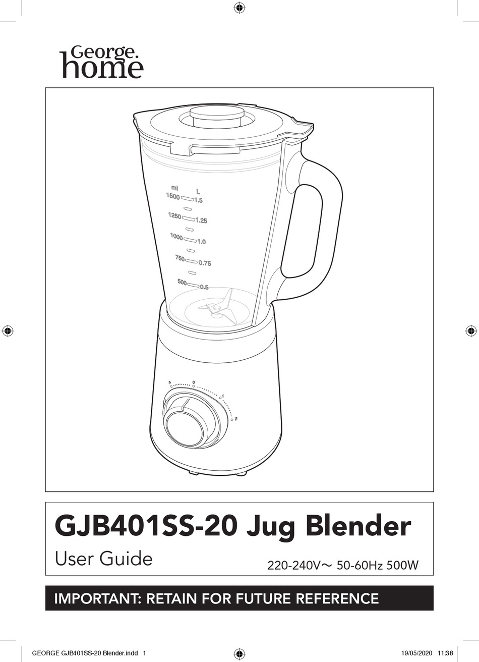 HOME GJB401SS20 USER MANUAL Pdf Download ManualsLib