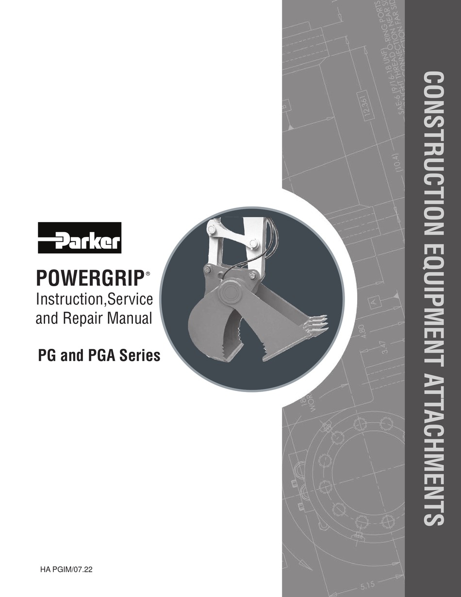 PARKER POWERGRIP PG SERIES SERVICE AND REPAIR MANUAL Pdf Download ManualsLib