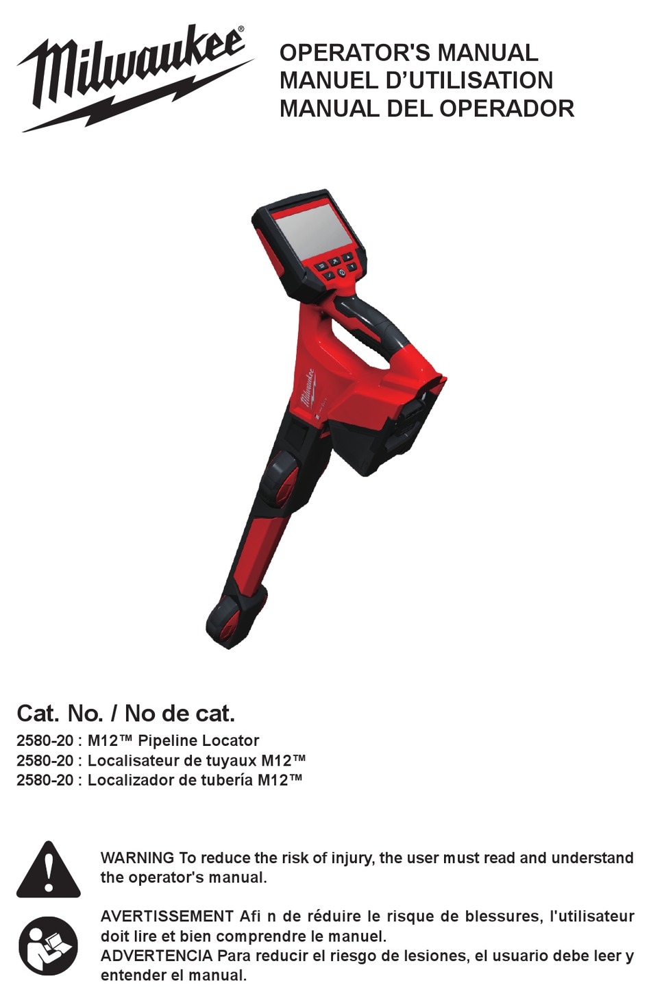 MILWAUKEE M12 258020 OPERATOR'S MANUAL Pdf Download ManualsLib