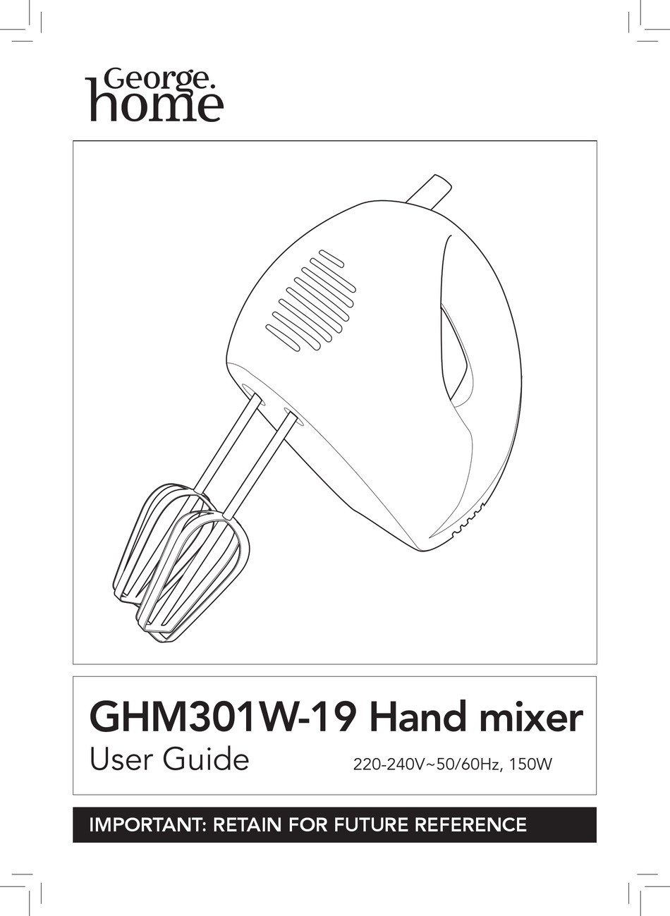 HOME GHM301W19 USER MANUAL Pdf Download ManualsLib