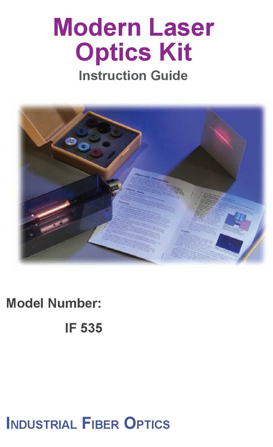 INDUSTRIAL FIBER OPTICS IF 535 INSTRUCTION MANUAL Pdf Download ManualsLib