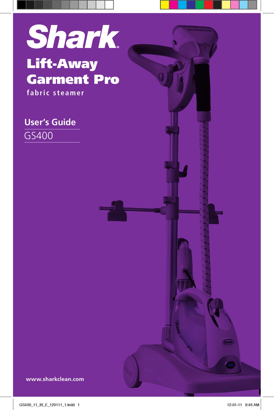 SHARK LIFTAWAY GARMENT PRO GS400 USER MANUAL Pdf Download ManualsLib