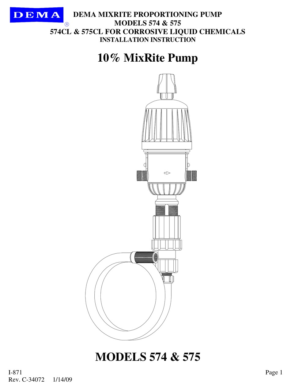 DEMA 574 INSTALLATION INSTRUCTIONS MANUAL Pdf Download ManualsLib