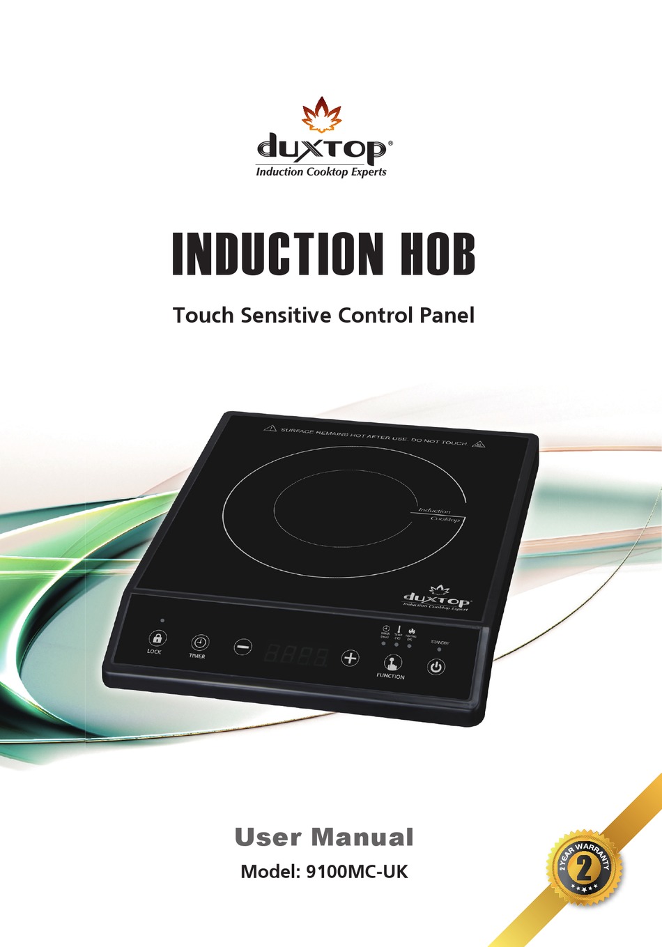 DUXTOP 9100MCUK USER MANUAL Pdf Download ManualsLib