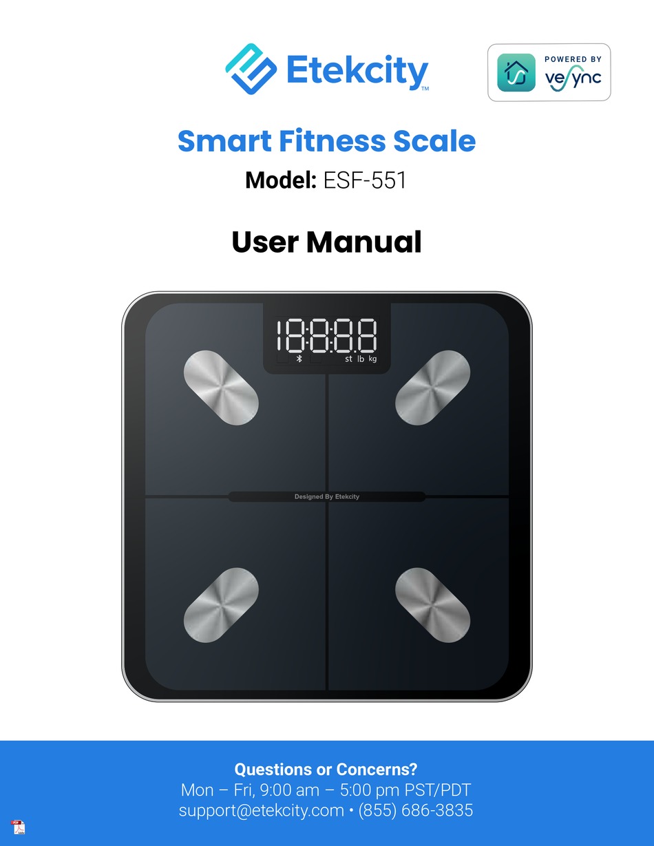 Etekcity ESF-551 Smart Fitness Scale