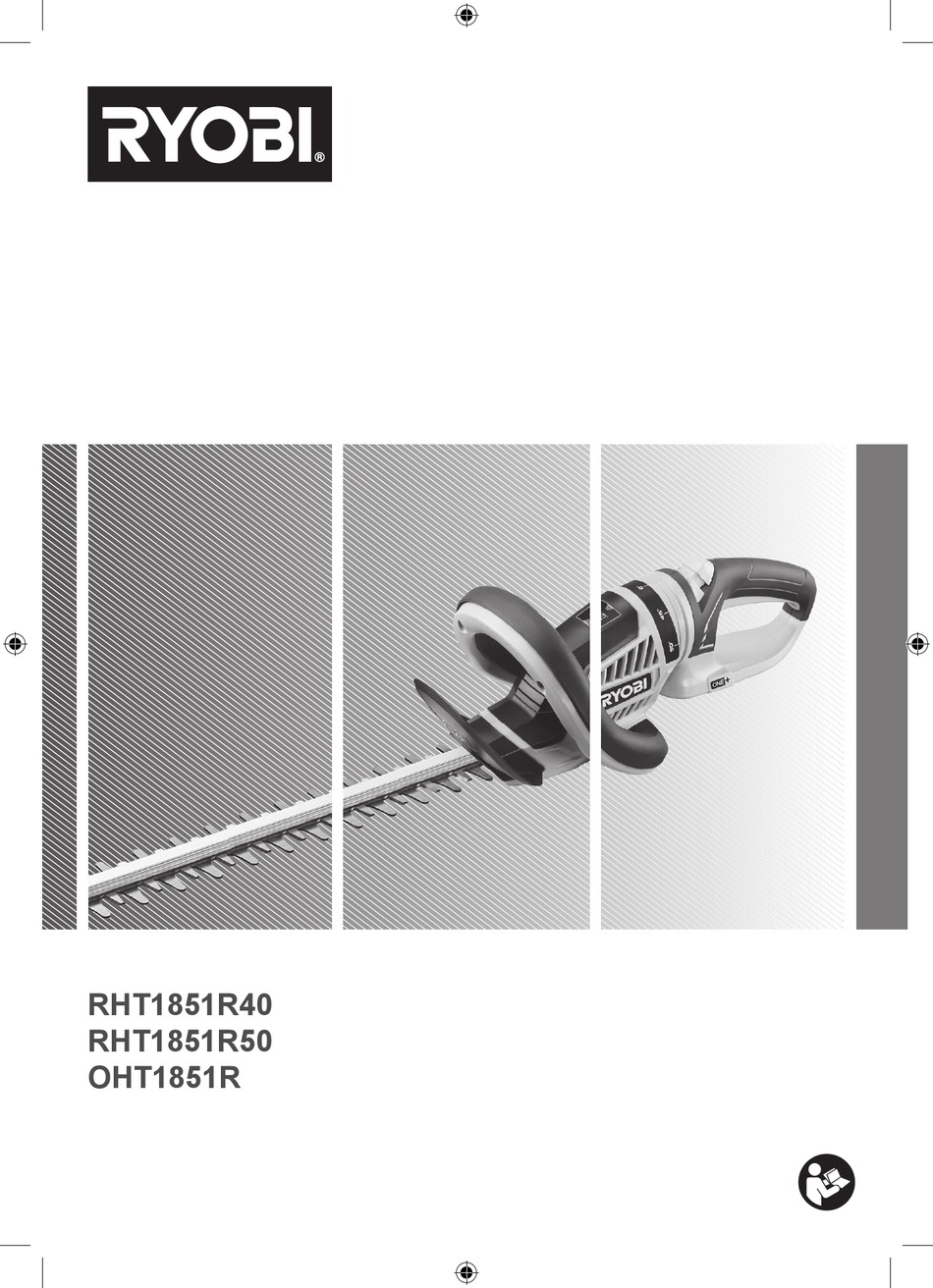 RYOBI RHT1851R40 INSTRUCTIONS MANUAL Pdf Download ManualsLib