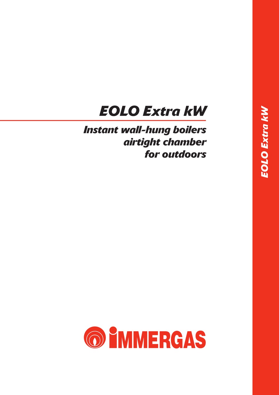 Immergas Eolo Extra Kw Manual Pdf Download Manualslib