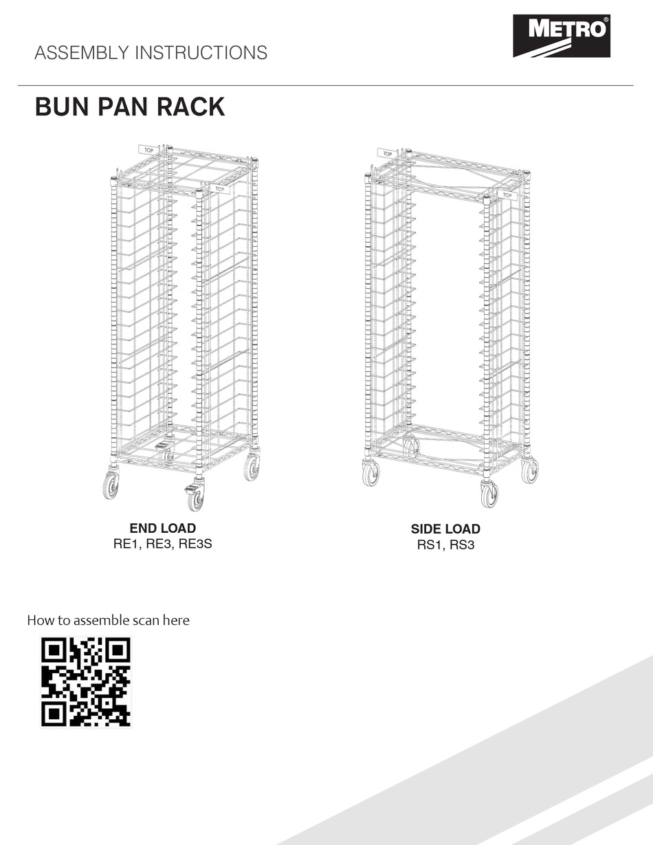 METRO DATAVAC RE1 ASSEMBLY INSTRUCTIONS Pdf Download ManualsLib