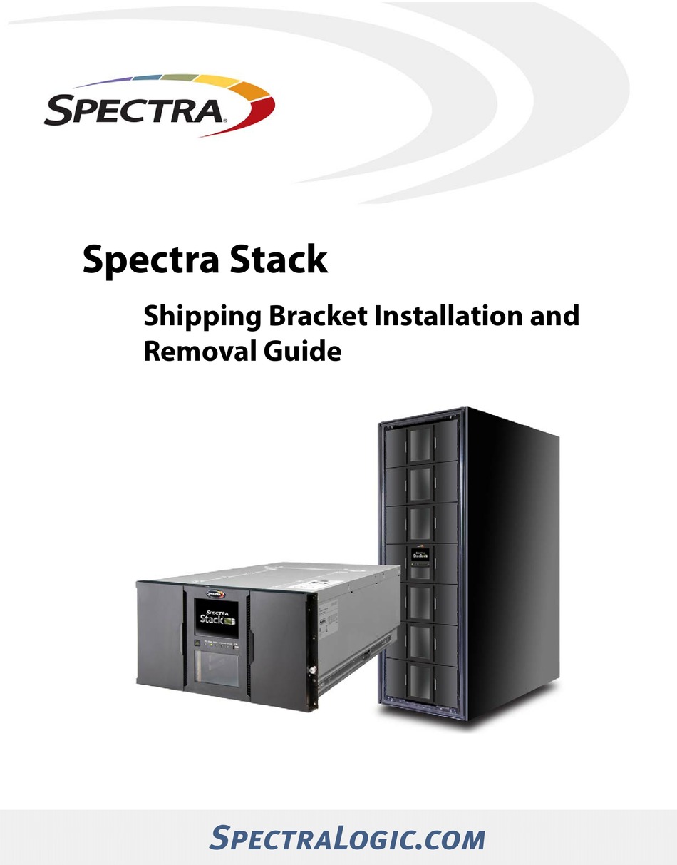 SPECTRA STACK INSTALLATION AND REMOVAL MANUAL Pdf Download ManualsLib