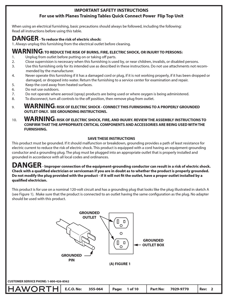 HAWORTH 70299770 ASSEMBLY INSTRUCTIONS MANUAL Pdf Download ManualsLib