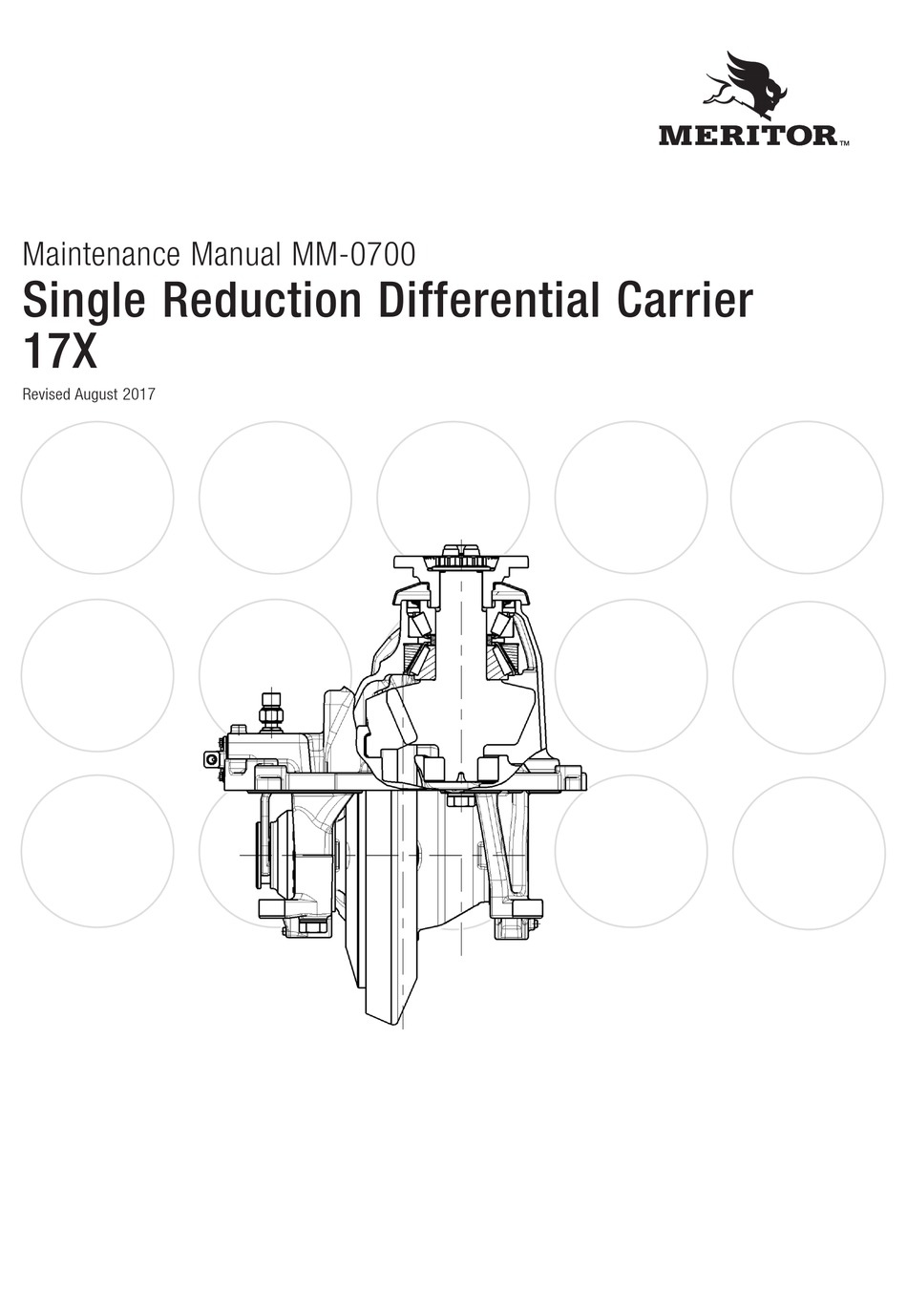 MERITOR 17X MAINTENANCE MANUAL Pdf Download ManualsLib