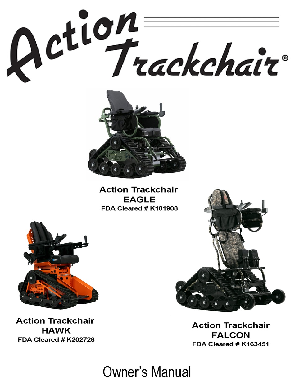 ACTION TRACKCHAIR EAGLE OWNER'S MANUAL Pdf Download ManualsLib