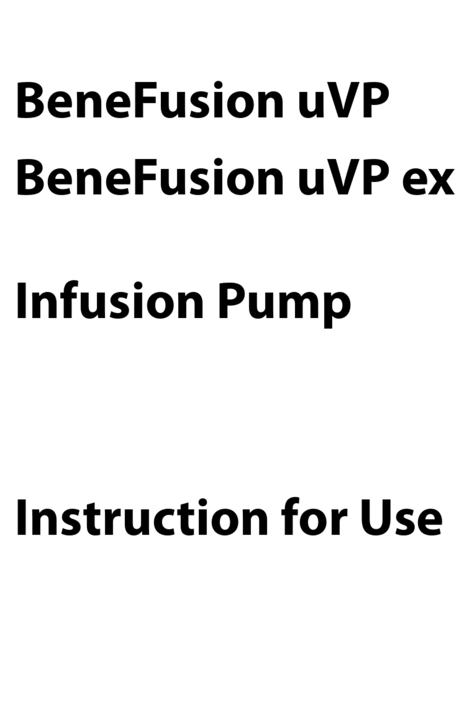 MINDRAY BENEFUSION UVP INSTRUCTIONS FOR USE MANUAL Pdf Download