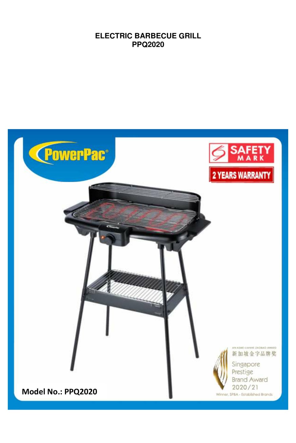 POWERPAC PPQ2020 MANUAL Pdf Download ManualsLib