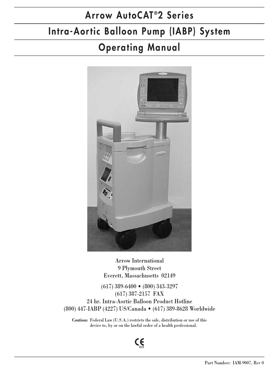 ARROW AUTOCAT 2 SERIES OPERATING MANUAL Pdf Download ManualsLib