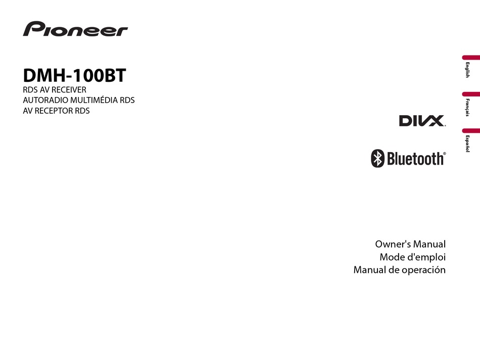 PIONEER DMH100BT OWNER'S MANUAL Pdf Download ManualsLib