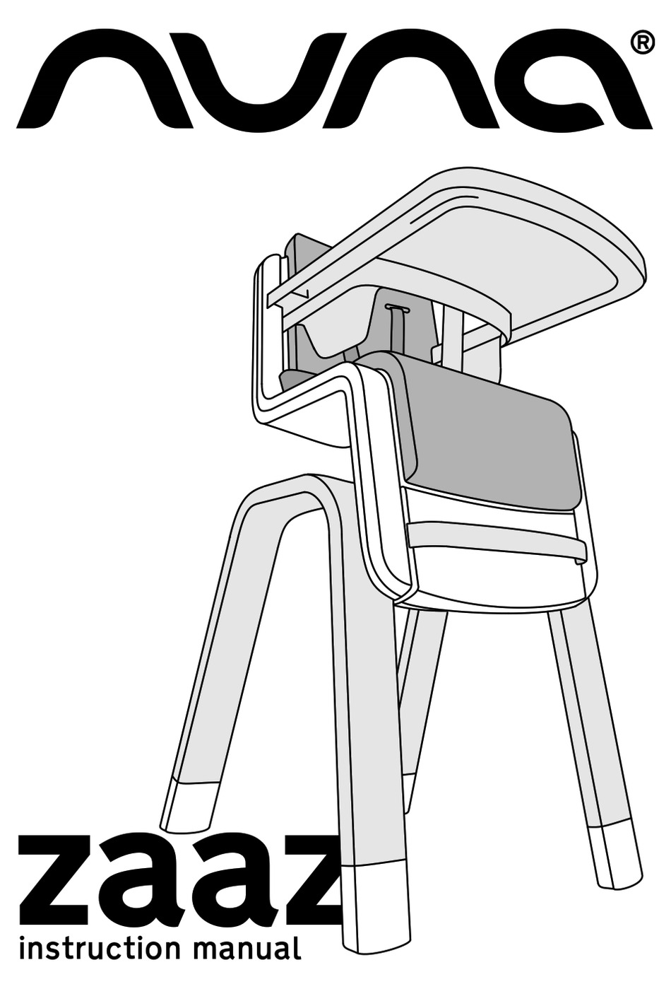 NUNA ZAAZ INSTRUCTION MANUAL Pdf Download ManualsLib