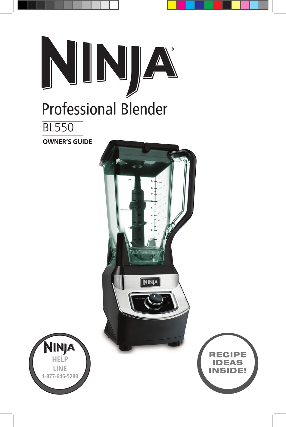 NINJA PROFESSIONAL BL550 OWNER S MANUAL Pdf Download ManualsLib   Ninja Professional Bl550 