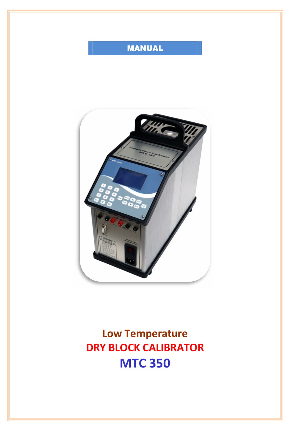 NAGMAN MTC 350 MANUAL Pdf Download ManualsLib