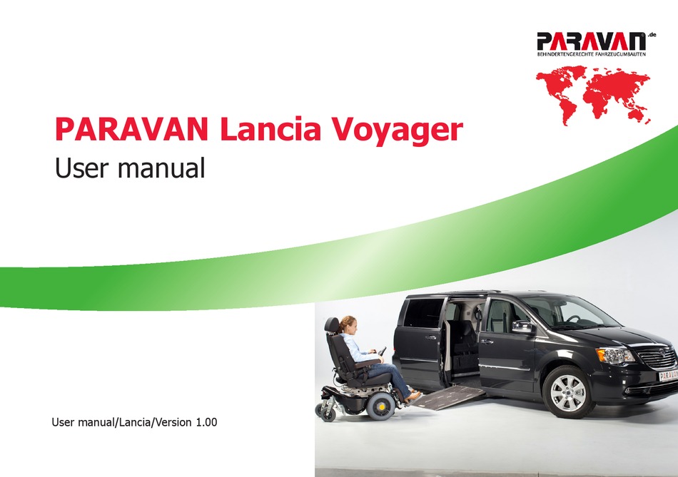 lancia voyager user manual