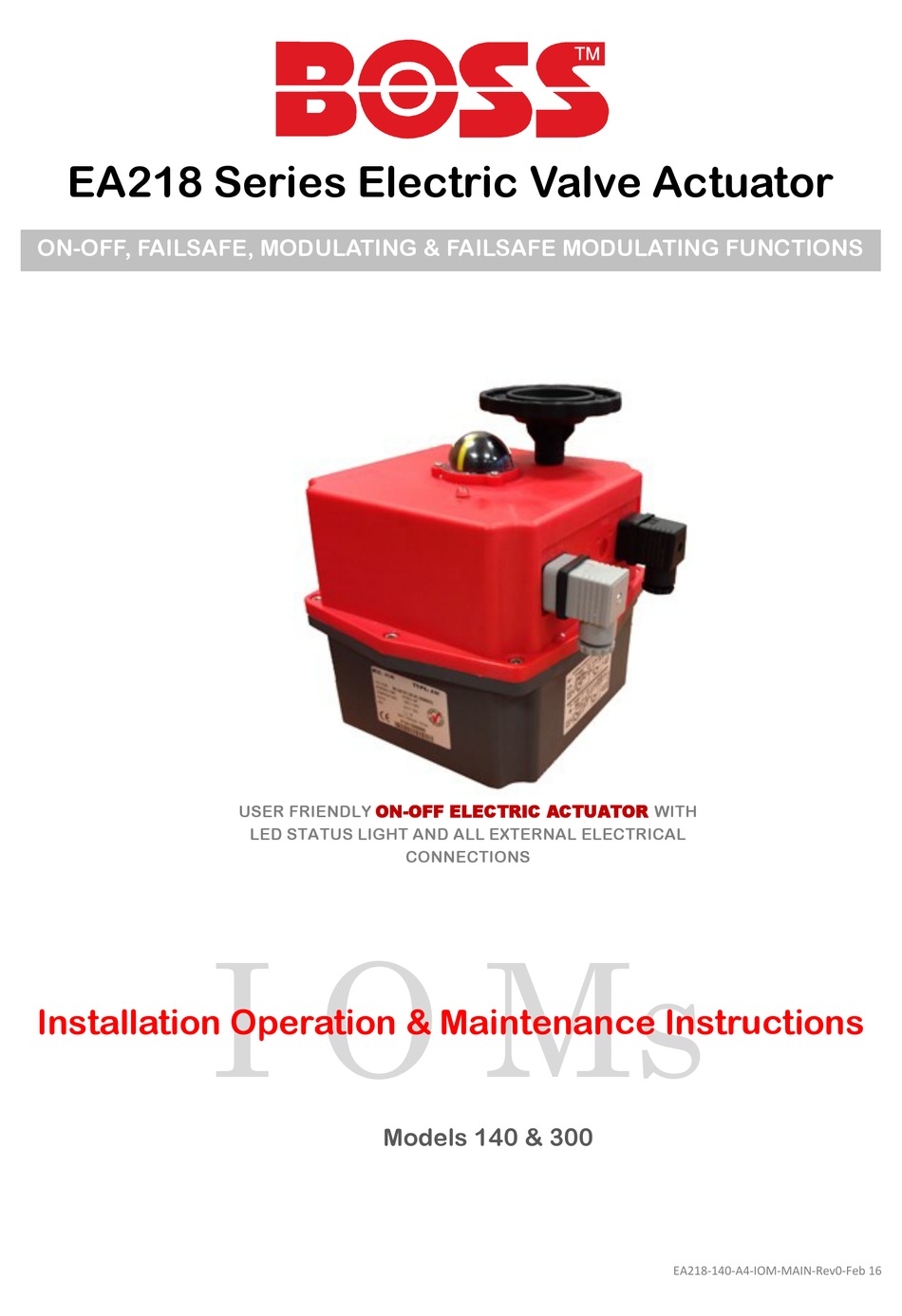 BOSS EA218 SERIES QUICK START MANUAL Pdf Download ManualsLib