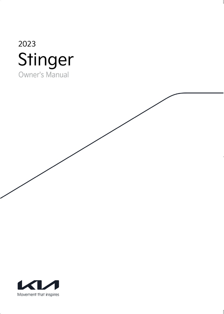 KIA STINGER 2023 OWNER'S MANUAL Pdf Download ManualsLib