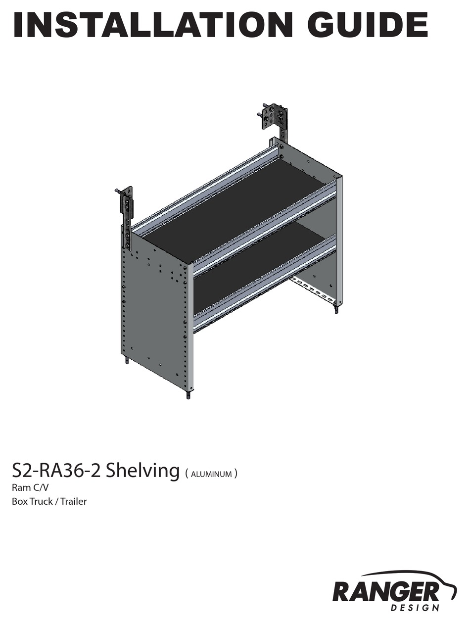 RANGER DESIGN S2RA362 INSTALLATION MANUAL Pdf Download ManualsLib