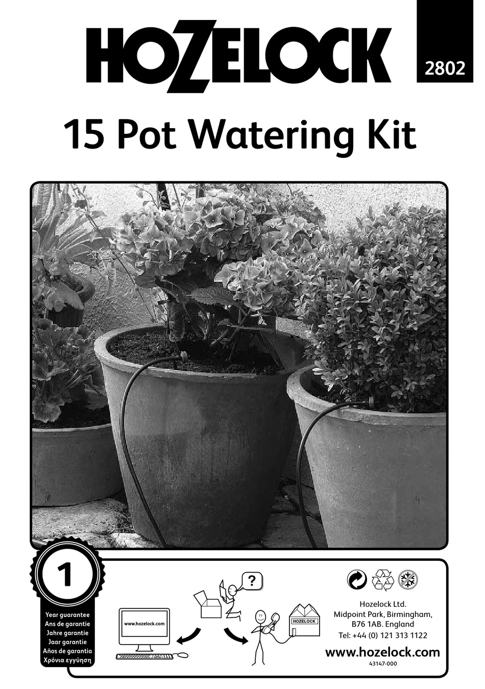 HOZELOCK 2802 MANUAL Pdf Download ManualsLib