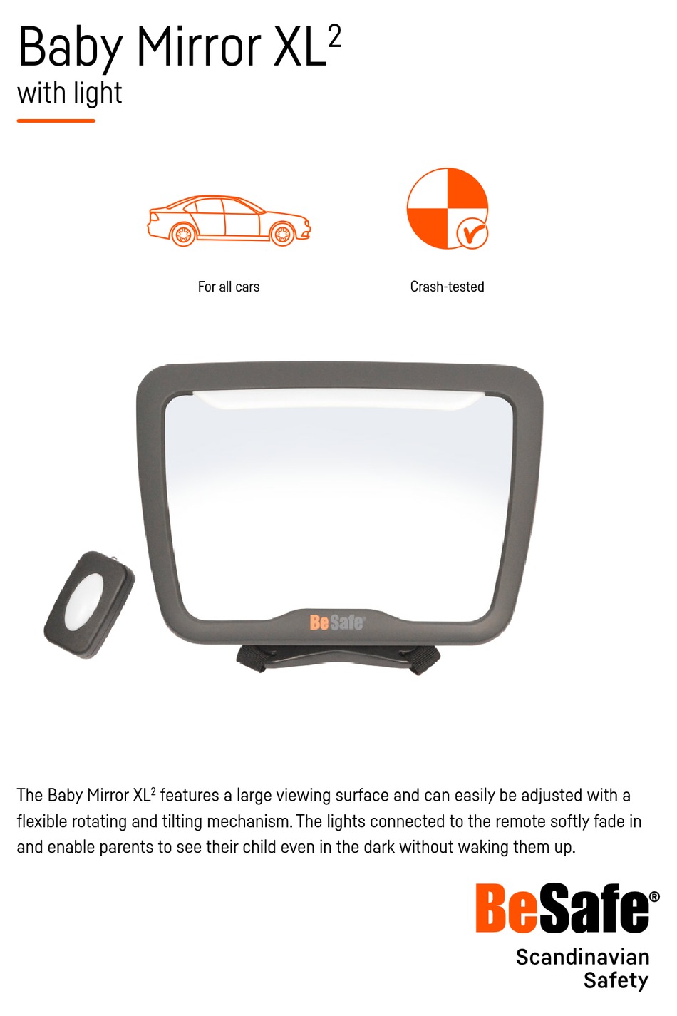 BESAFE BABY MIRROR XL2 QUICK START MANUAL Pdf Download ManualsLib