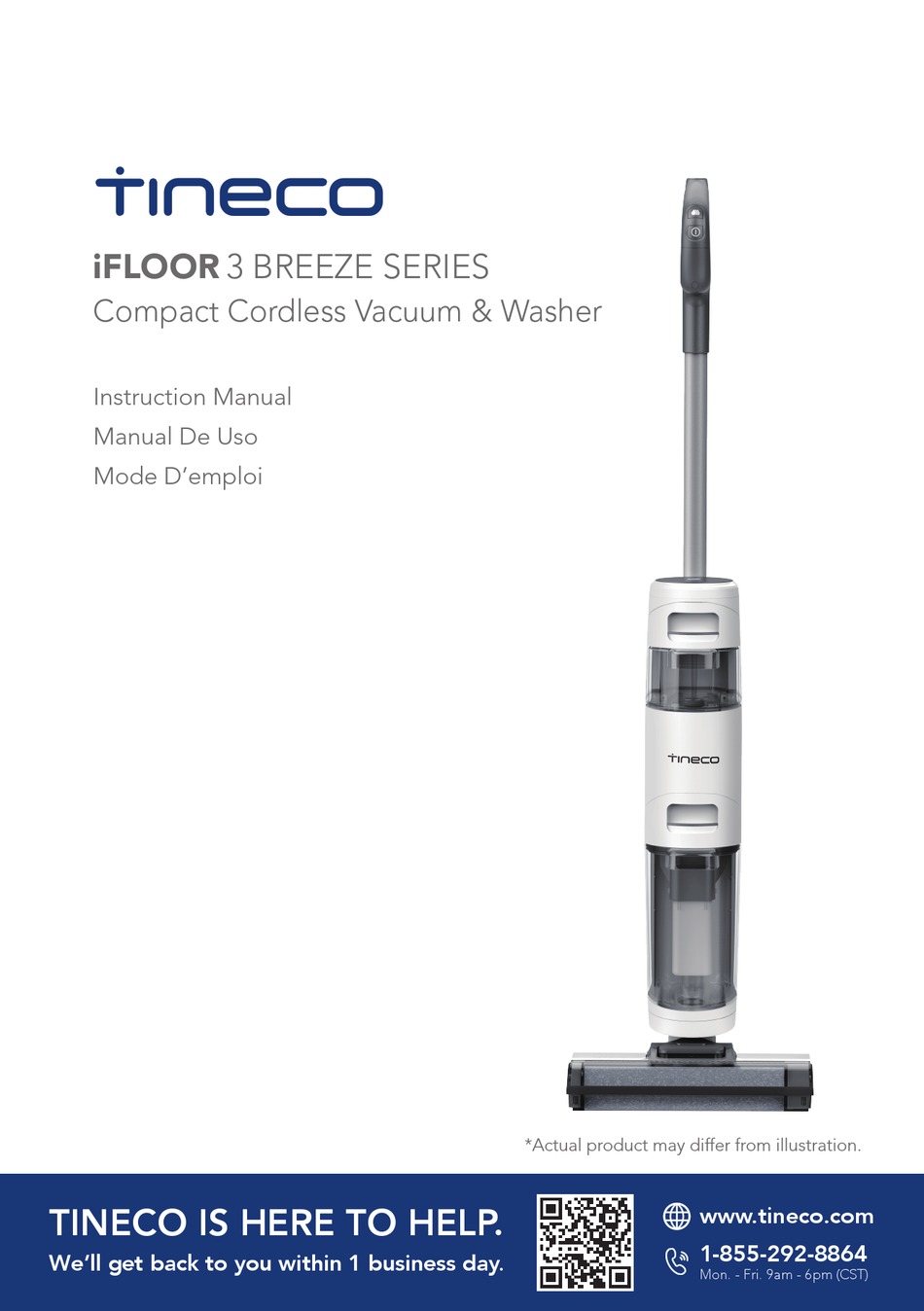 TINECO IFLOOR 3 BREEZE SERIES INSTRUCTION MANUAL Pdf Download ManualsLib