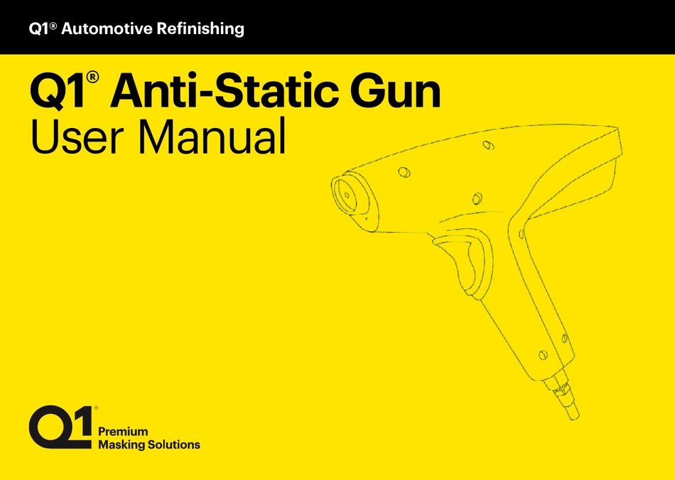 PPM Q1 ANTISTATIC GUN USER MANUAL Pdf Download ManualsLib
