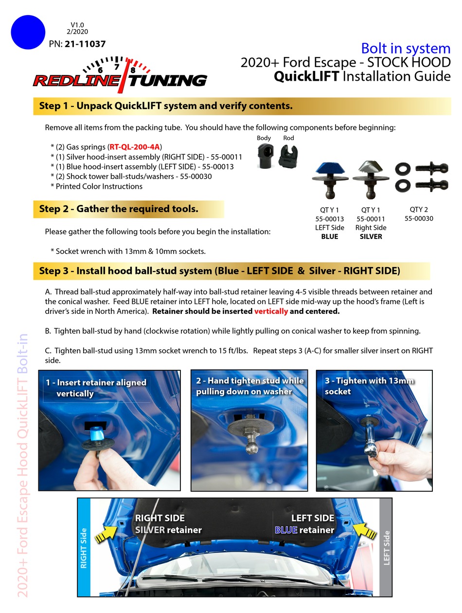 Redline Tuning Installation Manual Pdf Download Manualslib