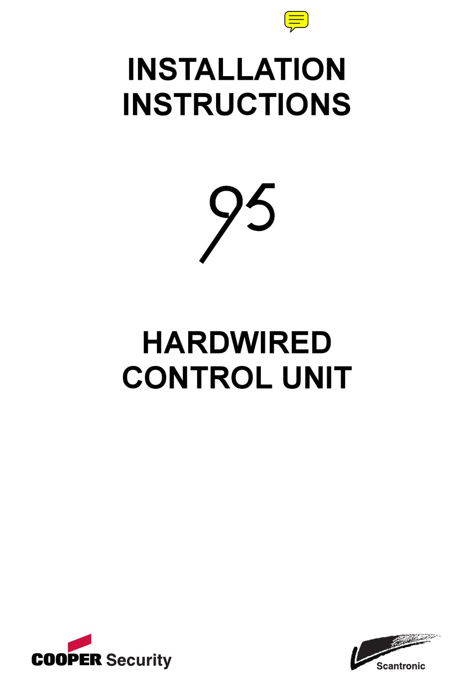 COOPER SCANTRONIC 95 INSTALLATION INSTRUCTIONS MANUAL Pdf Download ...