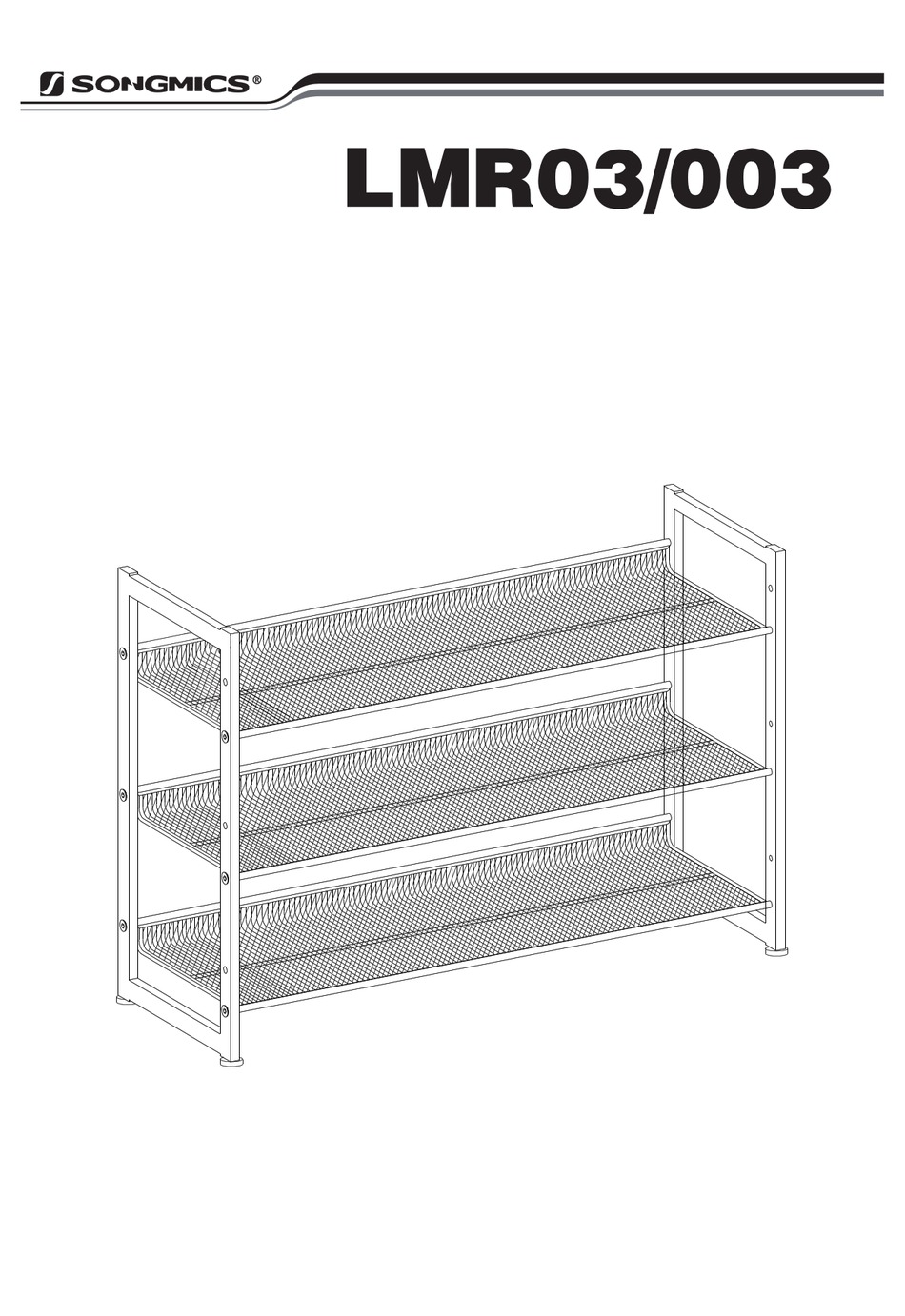 SONGMICS LMR03/003 ASSEMBLY INSTRUCTIONS MANUAL Pdf Download ManualsLib